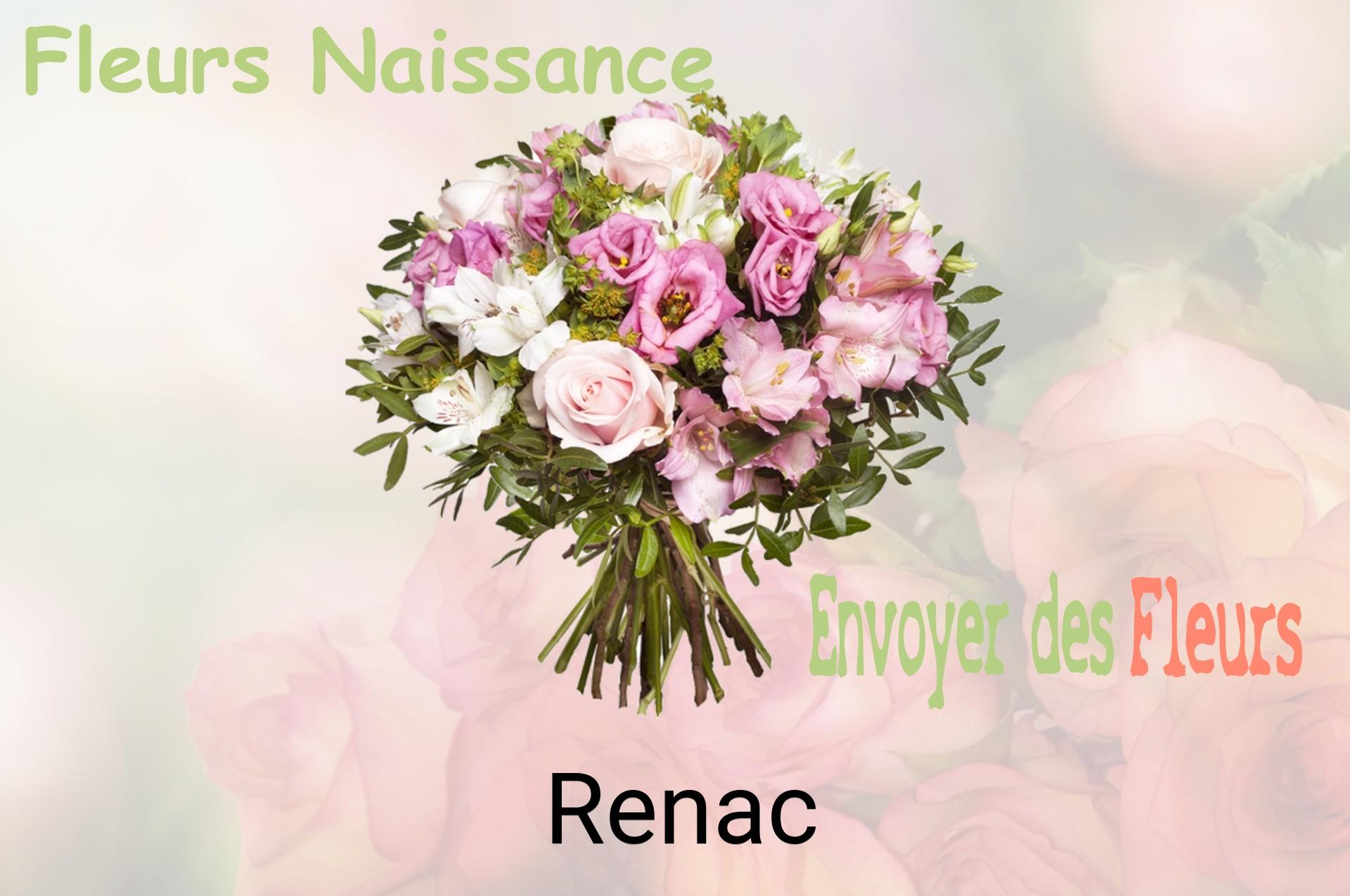 Bouquet de fleurs de naissance livré à Renac